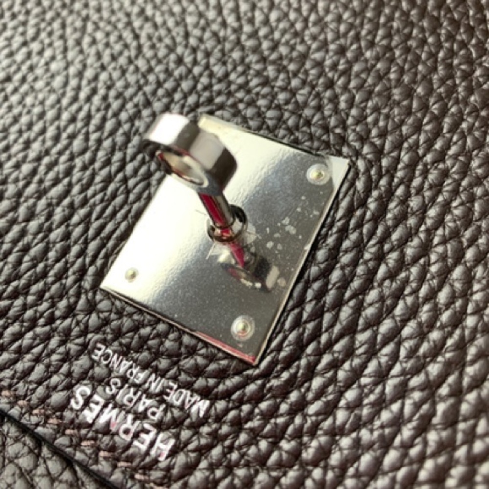 Hermès Kelly 35 Like New - plastic still on metal (sold) - Picture 8 of 10